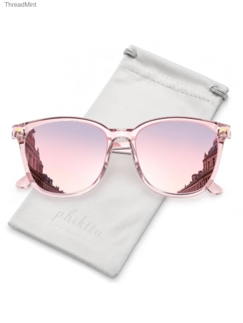 Polarized Sunglasses Womens Trendy Mirrored UV400 Protection